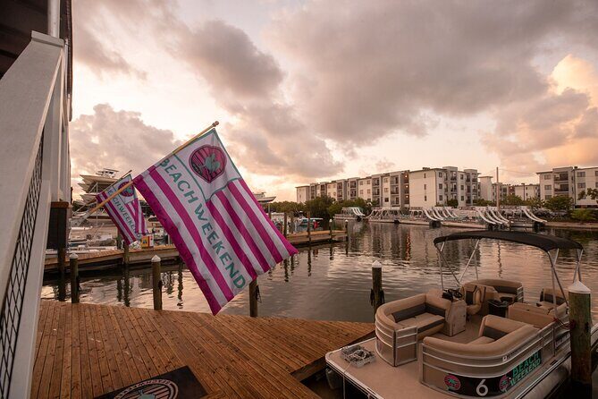 Pontoon Boat Rental with Slides from Key West - The Value of the Experience