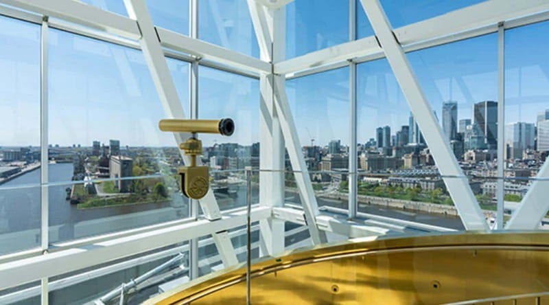 Port of Montreal Glass Tower Entry - The Experience in Detail
