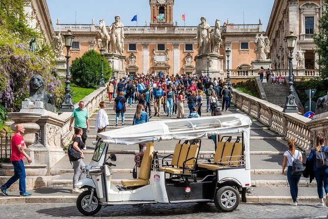 Private: 3 hours ETuk Tour in Rome - The Practicalities and What You’ll Experience