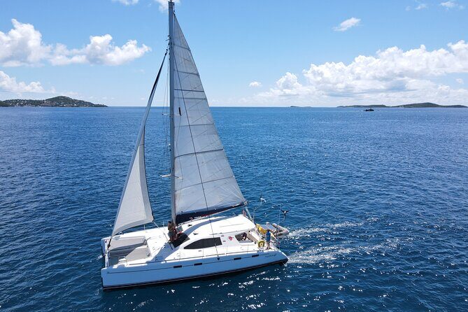 Private 6 Hrs 47 ft. Catamaran Snorkel & Cielo Charter (30p. max) - Price and Value