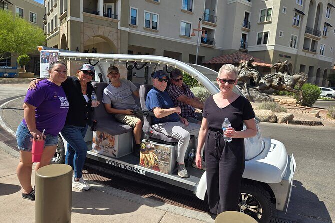 Private Golf Cart Tour of Old Town Scottsdale : 2 Guest Minimum - What to Expect from the Tour