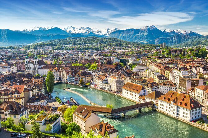 Private transfer from Zurich to Lucerne, English-speaking driver - The route and scenery