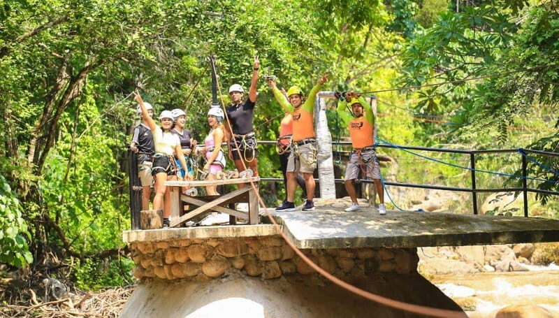 Puerto Vallarta: ZipLine Canopy River for Cruise Guests - Crossing the Longest Hanging Bridge in Mexico