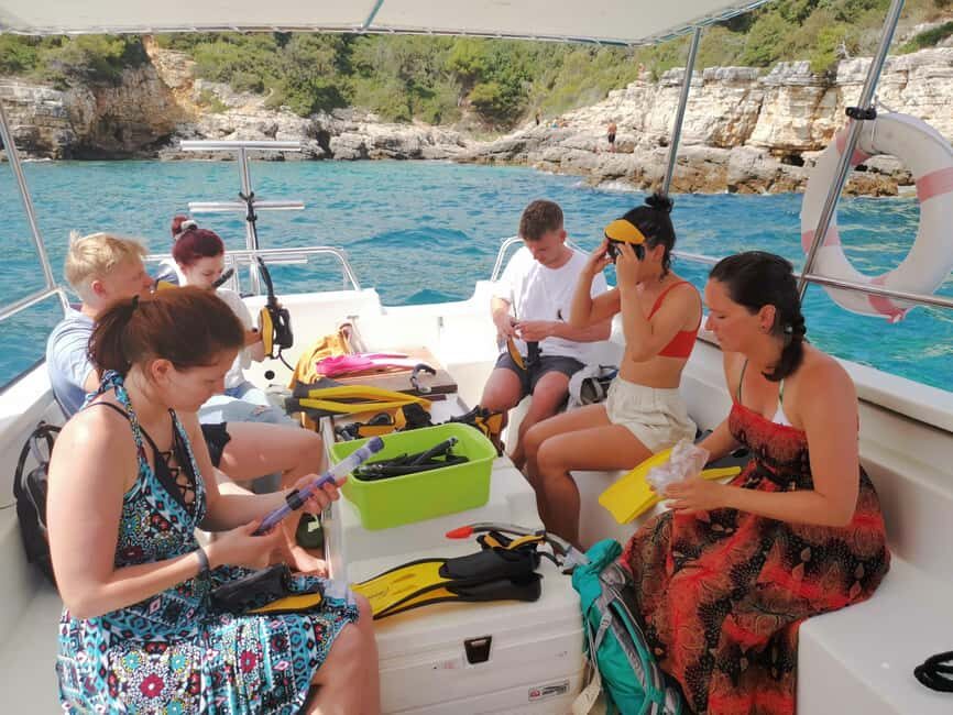 Pula Adventure: Snorkeling Boat Trip & Cliff Jumping - The Itinerary in Detail
