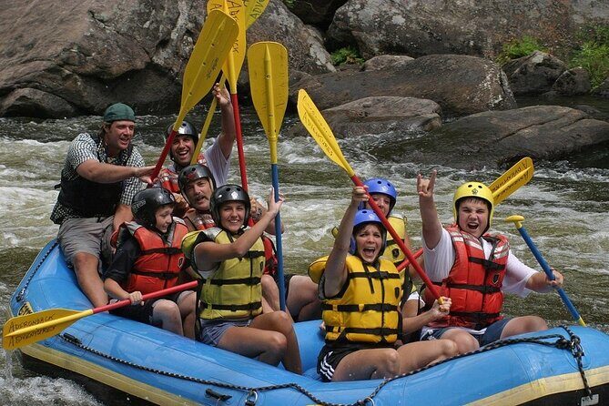 Rafting, Zipline & Canyoning with Lunch & Transfer from Alanya - The Experience in Practice