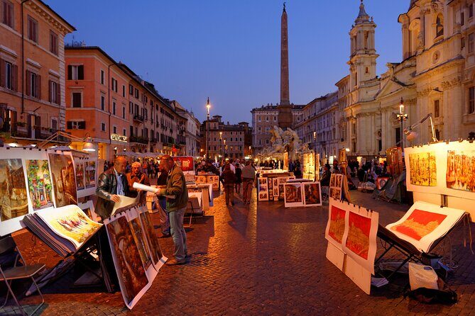Romantic Glow of Rome Twilight Walking Tour - Authentic Experiences and Authenticity