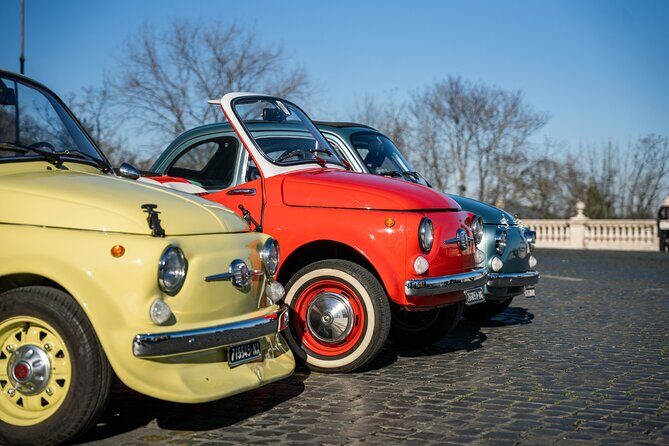 Rome Vintage Fiat 500 and Vespa Tour with Prosecco - Detailed Tour Breakdown