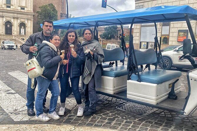 Rome WOW Golf Cart 4 Hour Tour with Artisan Gelato - A Closer Look at the Itinerary