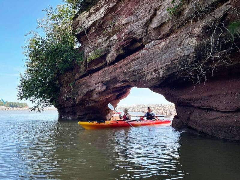 Saint John: Guided Kayaking Tour of St. Martins Sea Caves - The Scenic Highlights