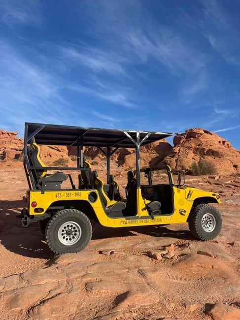 Sand Hollow: Hummer Tour with Rock Crawling & Sand Dunes - What You Can Expect from the Tour