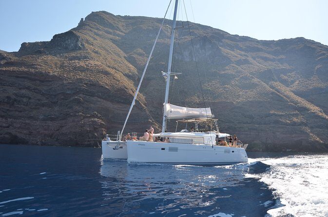 Santorini Caldera Gold Day Cruise with BBQ on board and Open Bar - Authentic Feedback from Past Travelers