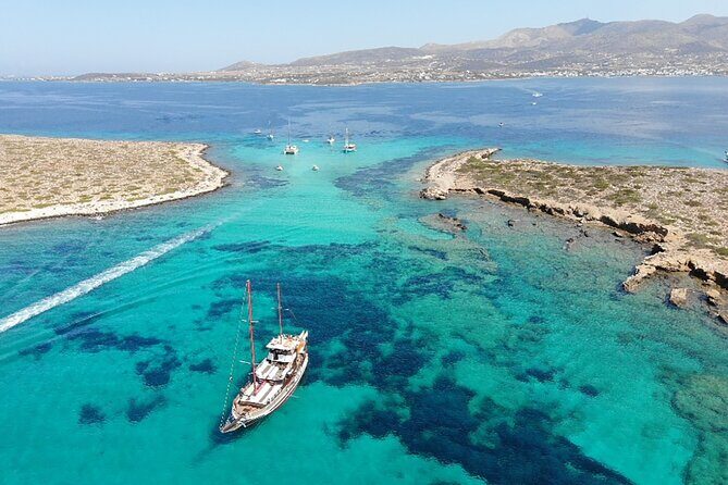 Sea Tour Blue Lagoon , Southern Paros Full day -port Alyki - FAQs