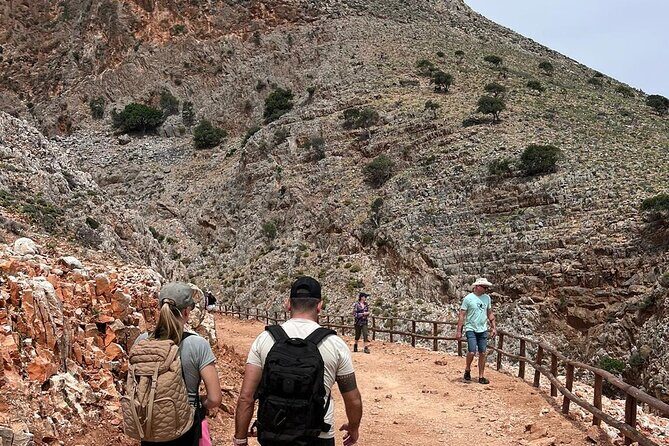 Seitan limania-Marathi private Jeep tour with lunch - Hiking Down to Seitan Limania