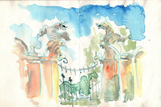 Sketching in Rome Villa Borghese Private lesson with Guido - Exploring Villa Borghese Through Art