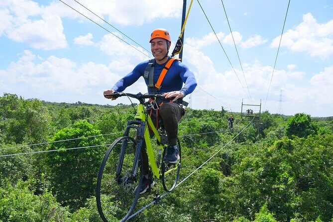 Sky Trail: Sky Bike, Tarzania, Bungee Swing & Zip Line with lunch - Authentic Experiences from Travelers