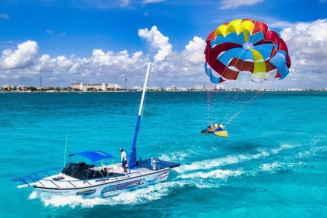 Skyrider Parasailing from Playa Mujeres, Cancún - The Experience in Detail