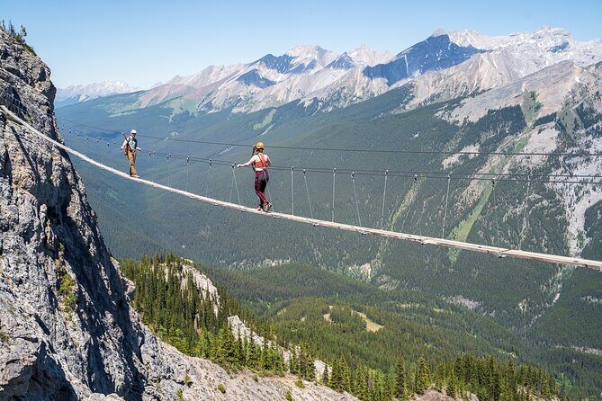 Small Group Banff Skyline Via Ferrata 5-hour Tour - The Sum Up
