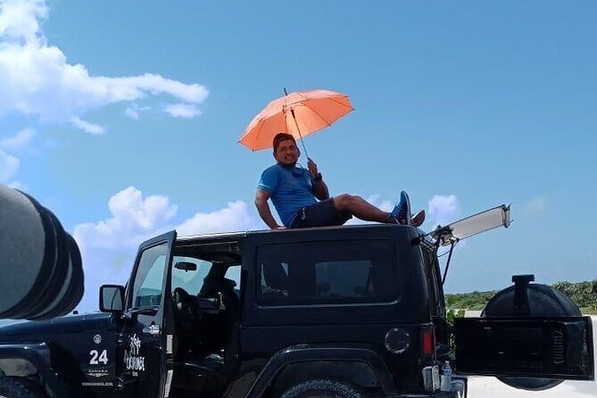 Small Group Shared Jeep Island Tour Mayan Park Cenote and Beach - FAQs