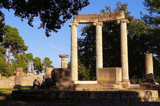 Small Group Tour of Ancient Olympia and Local Food Tasting - Transportation & Group Size
