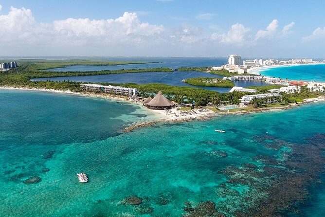 Speedboat adventure through the Nichupte Lagoon. Snorkel included. - The Itinerary in Detail