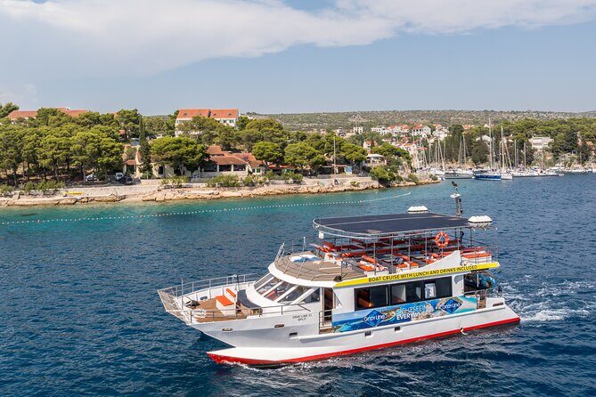 Split: Hvar, Bra, and Pakleni Cruise with Lunch and Drinks - Whats Included and Whats Not