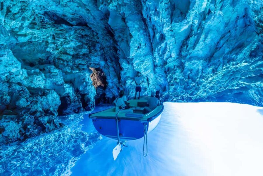 Split or Trogir: Blue Cave, Vis, and Hvar Speedboat Day Trip - The Blue Cave: A Natural Wonder