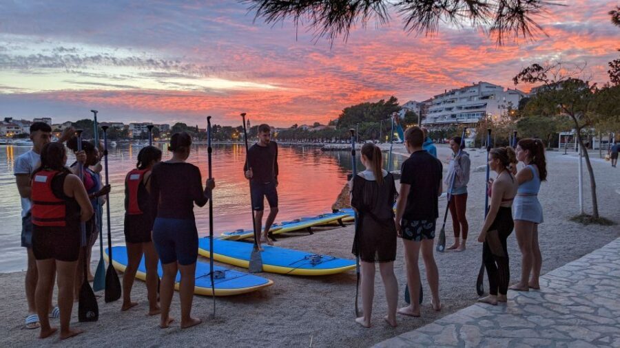 Split: Stand Up Paddleboard Night Glow Tour - Itinerary Breakdown