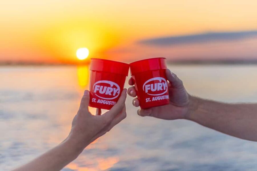 St Augustine: Champagne Sunset Cruise w Nights of Lights opt - Landmark Viewing and Photo Opportunities