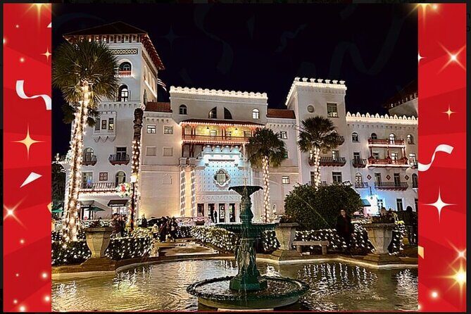 St Augustine Nights of Lights Tour on Premium Electric Cart - FAQ