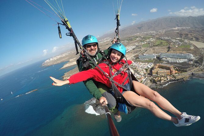 Standard Paragliding Tandem Flight over Adeje, Tenerife South - Authentic Feedback from Past Participants