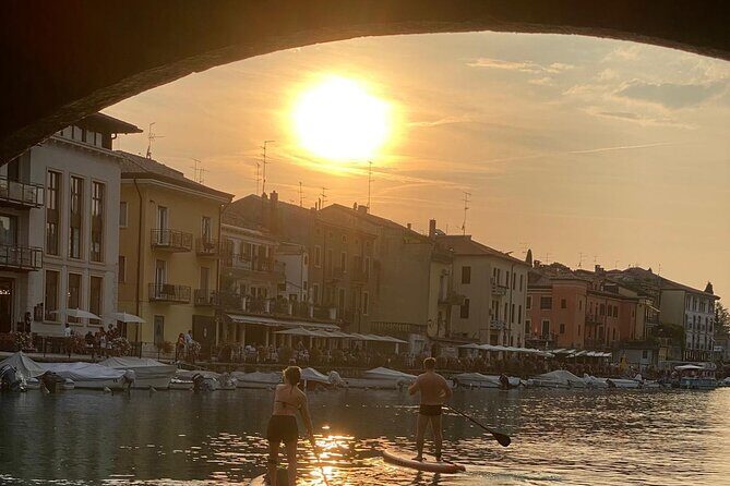 Sup experience with a ride to Peschiera del Garda Lake Garda - The Village of Peschiera del Garda: A Medieval Treasure