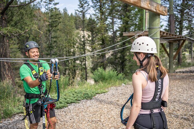 Thrilling 2-Hour Zipline Tour in Radium Hot Springs - The Guides and Group Size