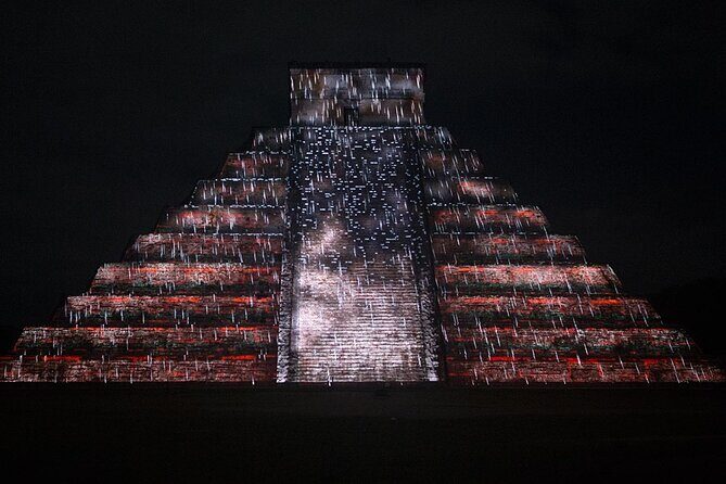 Tour Chichen Itza "Noches de Kukulkan" + Cenote & Hubiku from Cancún - Authenticity and Value