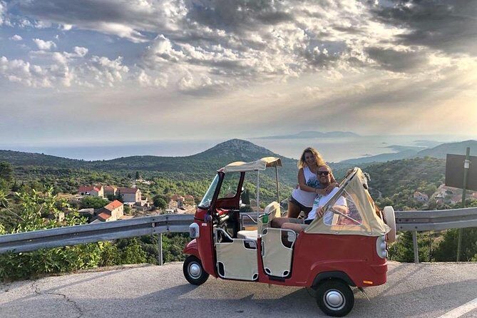 Tuk Tuk Sightseeing Tour of Hvar - The Experience of a Lifetime in a Tiny Vehicle