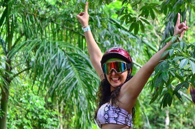 Tulum Jungle Zipline and ATV Adventure - ATV Adventure: Rugged Trails and Scenic Views