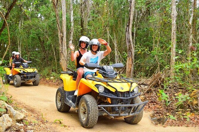 Tulum Ruins with ATV Singles & Underground Cave from Tulum - Key Points