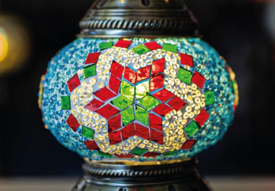 Tustin: Mosaic Lamp Making Workshop - Cultural Touch: Turkish Tea and Cookies