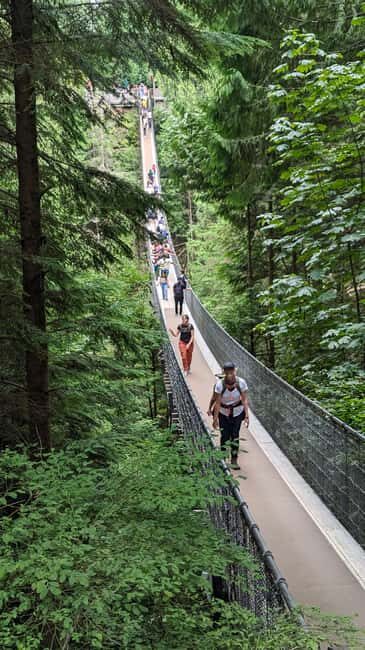 Vancouver: Capilano Bridge, Cleveland Dam & Lynn Canyon Tour - What to Expect at Each Stop
