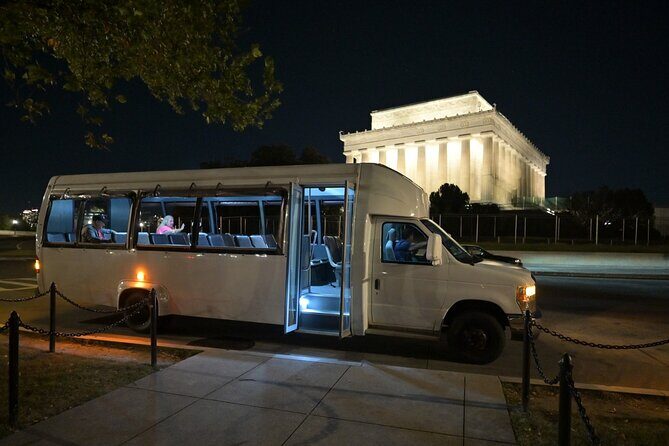 Washington DC Open-Air Bus Day or Night-Time Monuments Tour - Transportation and Group Size