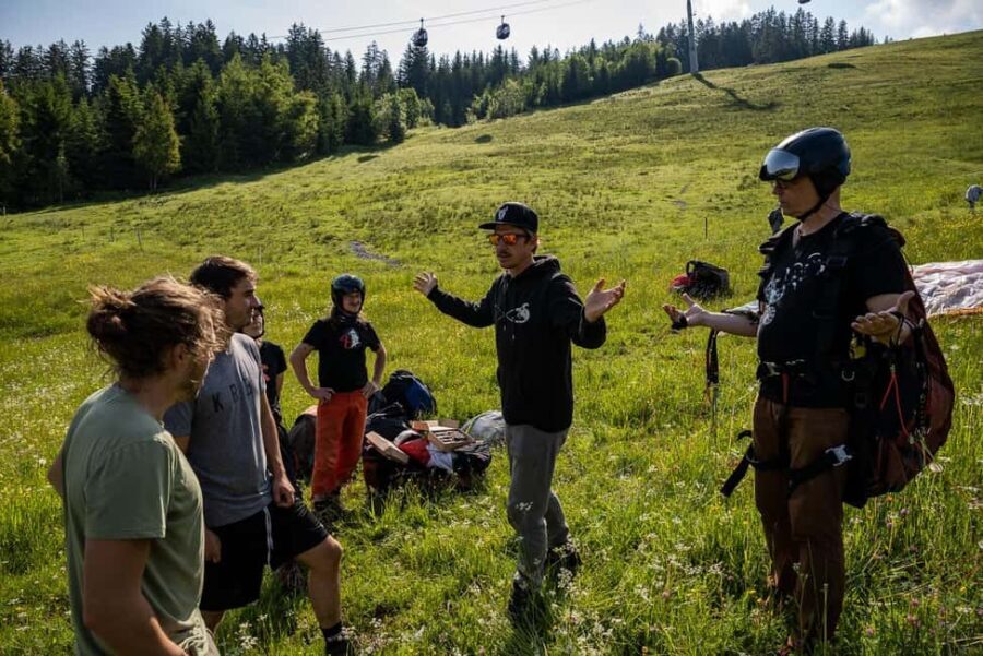 Westendorf: Paragliding taster course - The Itinerary: Step-by-Step