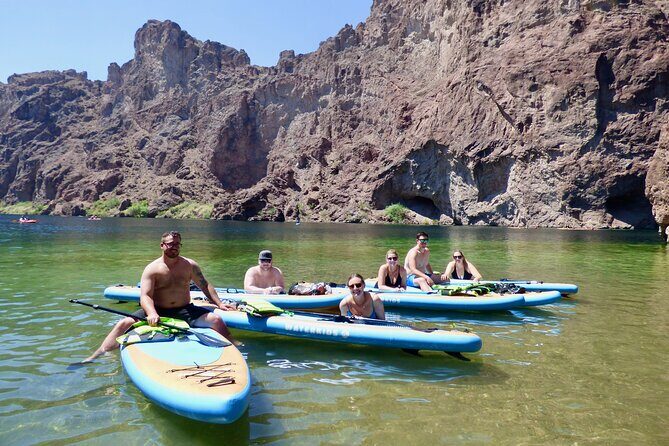 Willow Beach Paddleboard RentalSUP the Colorado River & Caves - The Guide and Equipment