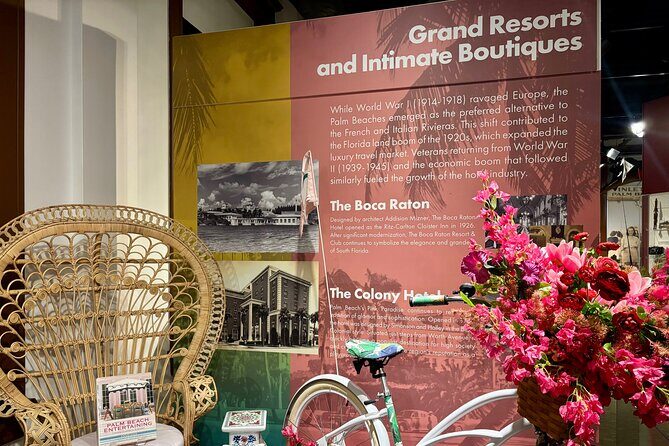 Wish You Were Here Tourism in the Palm Beaches Exhibit Entry - A Closer Look at the Experience