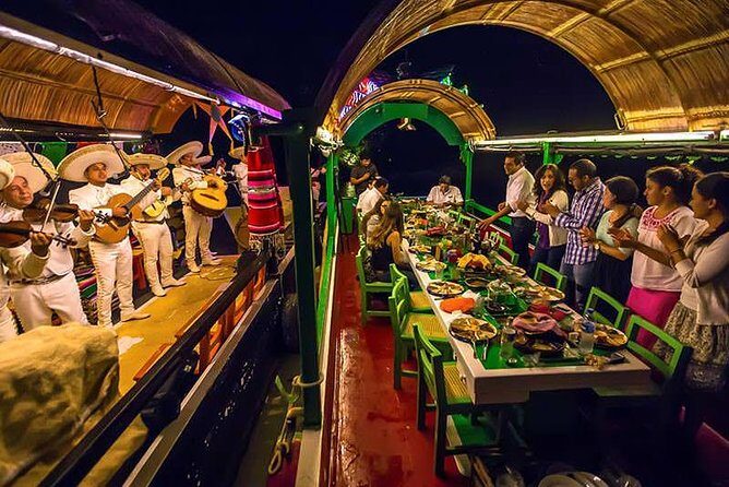 Xoximilco Night Cruise With Round Transportation from Tulum City - Music, Food, and Festivities