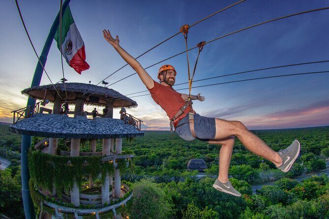 Xplor All Inclusive! Wild Adventure from Cancun & Riviera Maya - The Adventure Begins: Ziplining from Cancun’s Highest Circuits