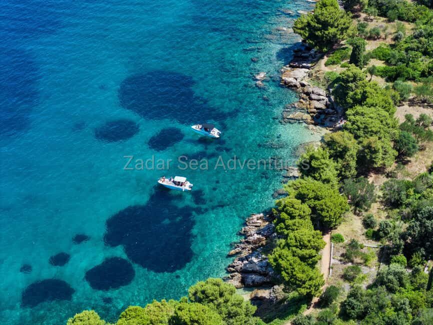 Zadar: Island Hopping Tour Swim and Snorkel with Drinks - The Islands and Stops in Detail