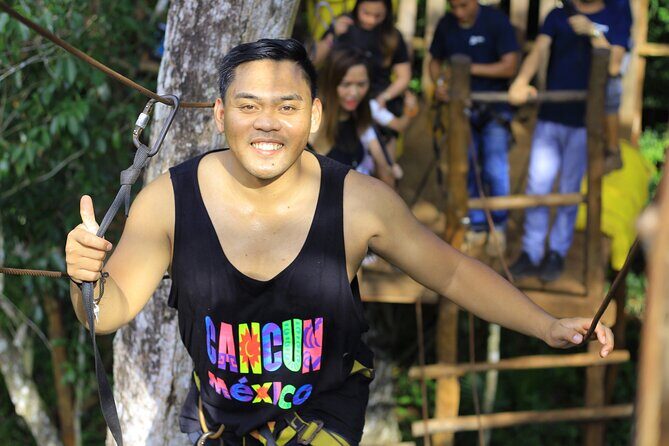Zip Line Circuit with Cenote and Lunch Included - Swimming in the Cenote: A Highlight