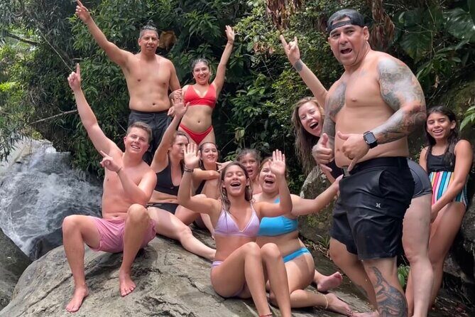 2 Tours in 1 Day: Rainforest Waterslides & Beach Tour w/Transport - Exploring the Enchanting El Yunque National Forest