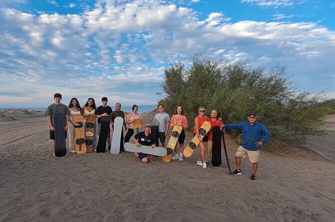 Adventure in vehicles terrain sandboarding the Dunes of Mogote - The Dunes: The Heart of the Adventure