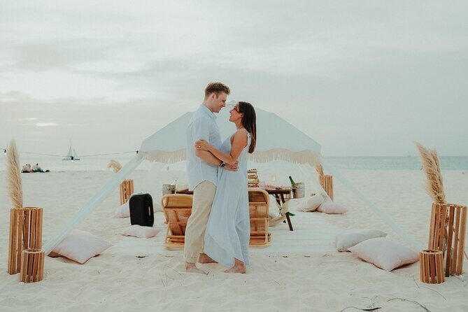 Aruba Romantic Sunset Photoshoot & Beach Picnic in Luxury Cabana - The Experience in Context