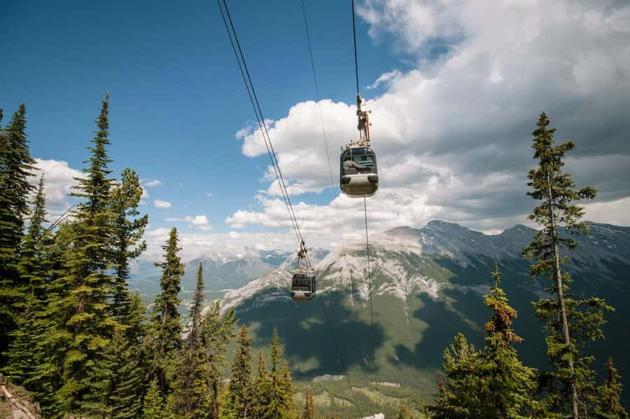 Banff Gondola, Emerald, Lake Louise, Bow Fall & Banff Town - Bow Falls and Cascade of Time Garden